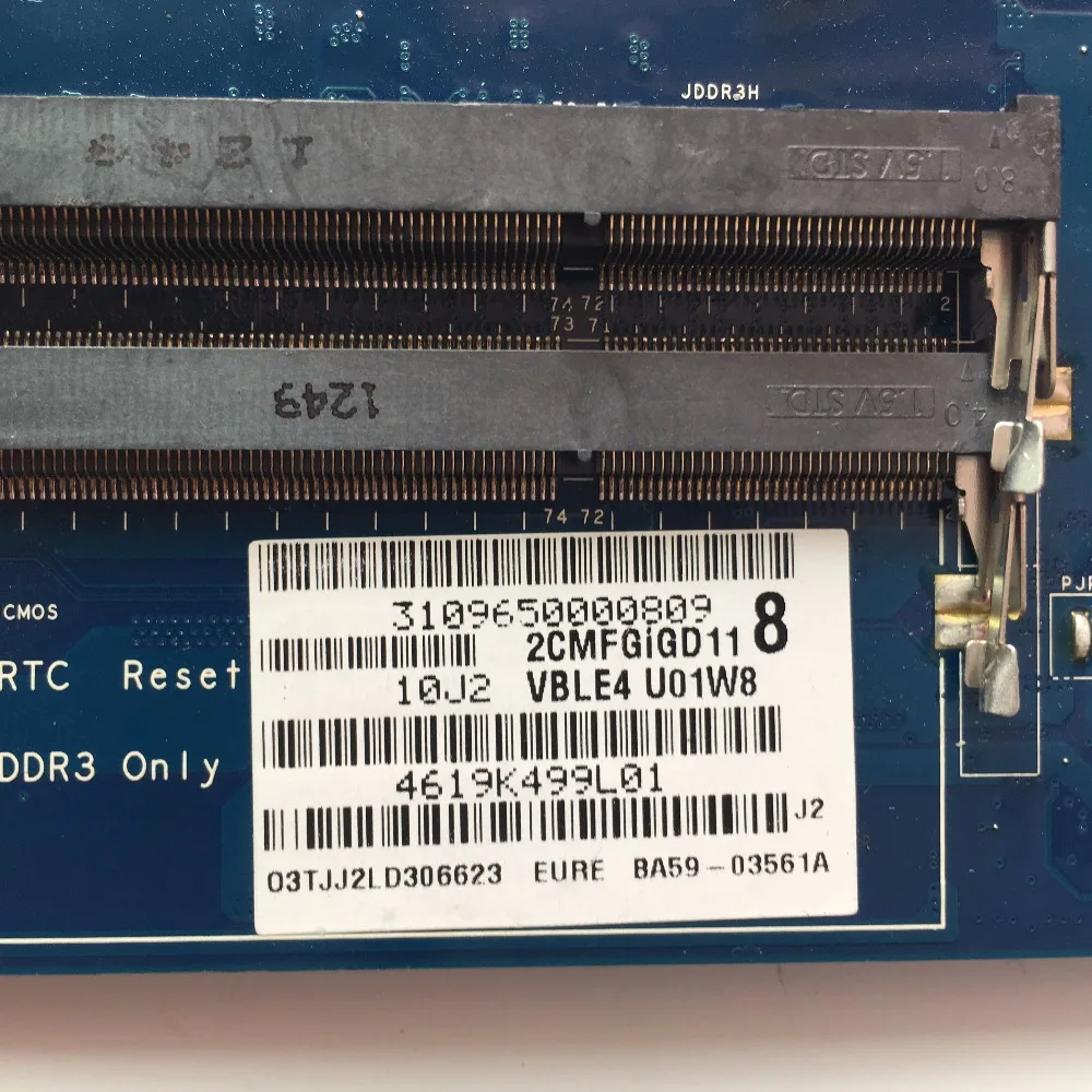 Reboto для samsung NP355V4C NP355E5C Материнская плата ноутбука LA-8868P REV: 1,0 с E1-1200 Процессор материнская плата тестирование Быстрая