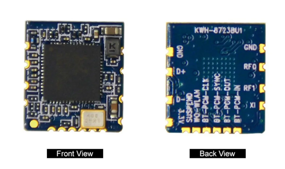 

RTL8723BU USB Wifi Module 3.3V Bluetooth External Antenna with FCC Compliant