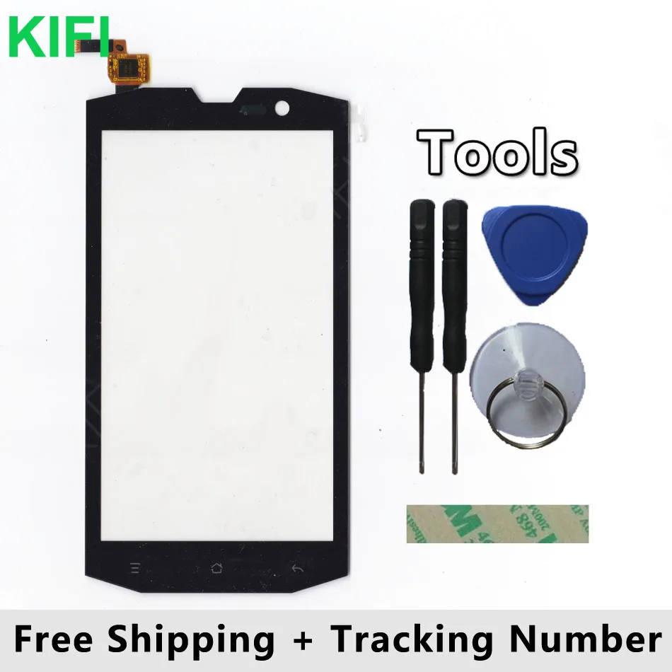 KIFI 100% QC PASS сенсорный экран дигитайзер стеклянная панель для AGM A8|touch screen digitizer|screen