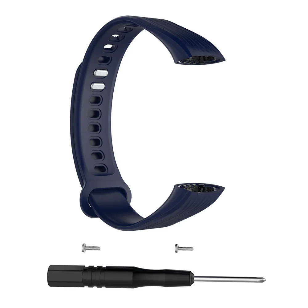 Сменный спортивный наручный ремешок из ТПЭ браслет для Huawei Honor Band 3 умный фитнес