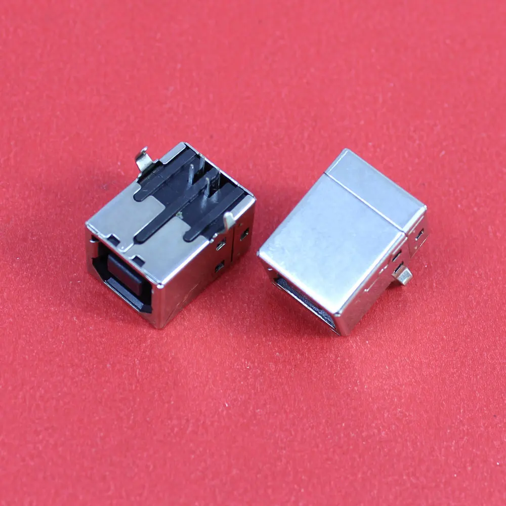 ChengHaoRan 1 шт. монтаж печатной платы 90 градусов 4 Pin USB 2 0 Тип B гнездовой разъем цвета