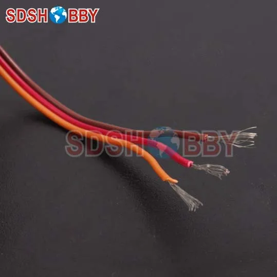 Удлинительный кабель с сервоприводом DIY Futaba /JR цвет 26 # 26AWG плоский 100 м без
