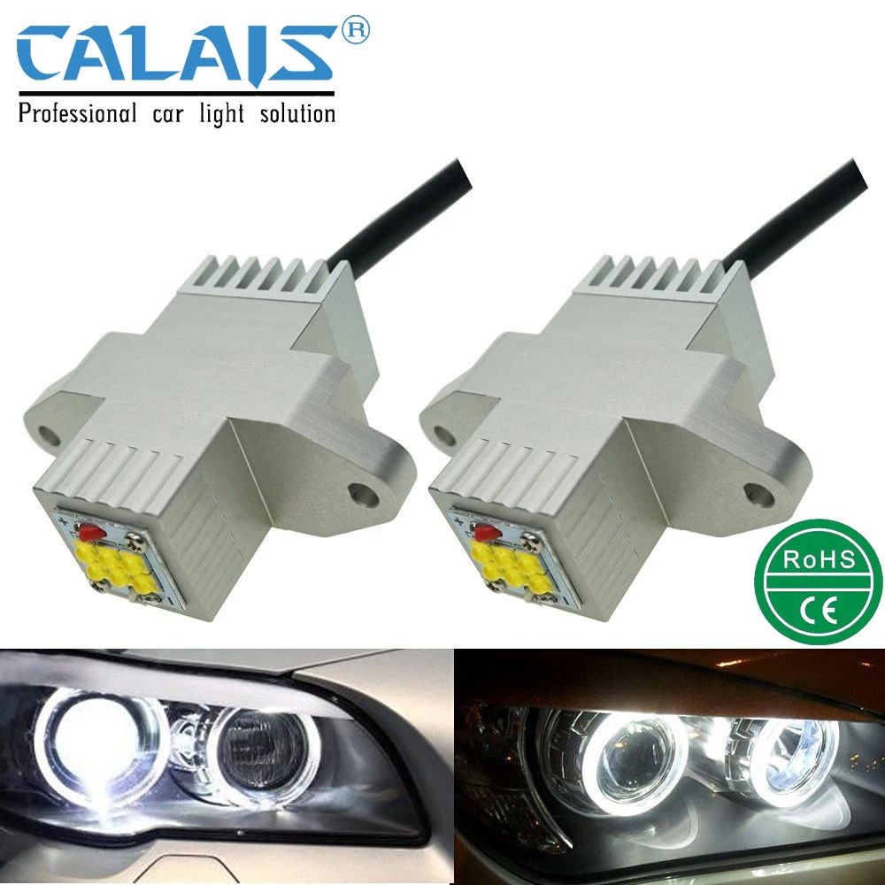 Кале LED angel eyes E90 (LCI) E91 лампы автомобилей автомобильный АВТО CANBUS Halo Кольцо Лампы