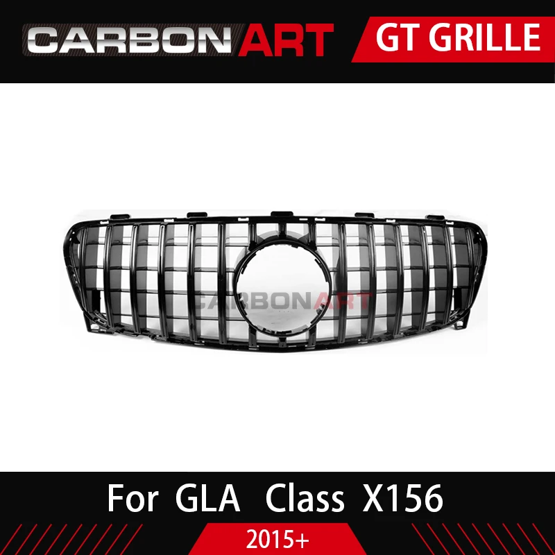 Передняя решетка автомобиля GLA X156 подходящая Для Mecedes Facelift новая для гонок Class GLA200