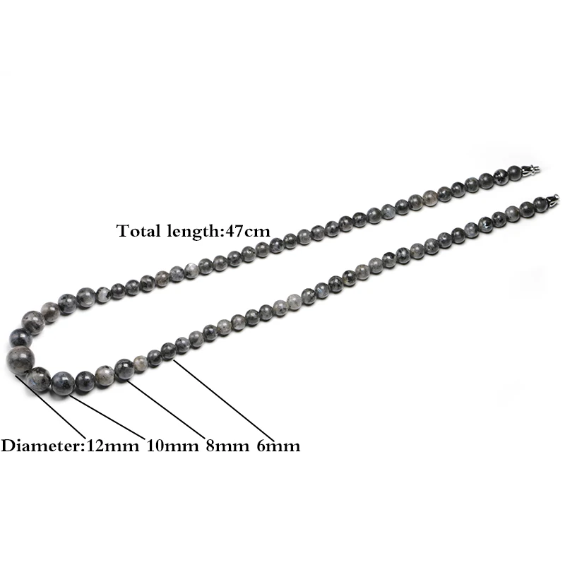 Ожерелье из лабрадорита YMORL