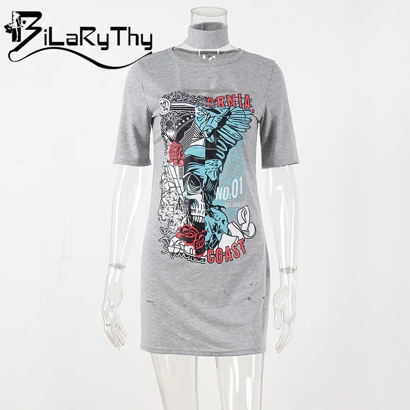 Bilarythy сексуальные женские колье шея свободные dress fashion street стиль выдалбливают