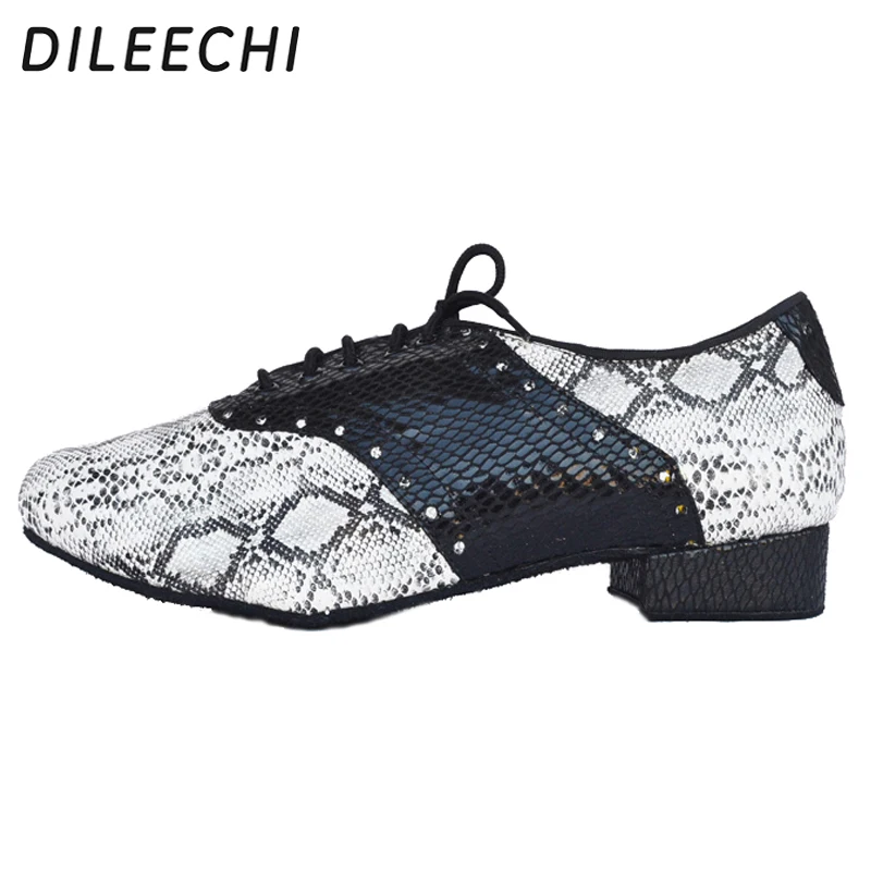 DILEECHI/Новинка современные танцевальные туфли Мужская обувь для взрослых