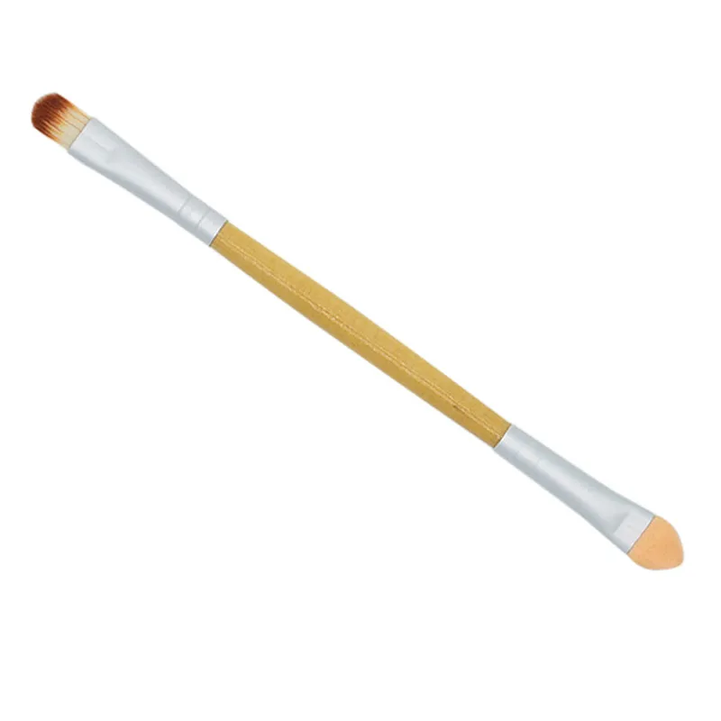 Кисть для макияжа двухсторонняя губка теней век аппликатор Макияжа