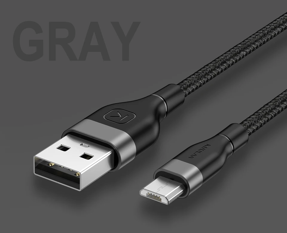 KUULAA micro USB кабель для Xiaomi mi Redmi Note 5 быстрое зарядное устройство microUSB кабель зарядки для Samsung S7 huawei Honor 8X