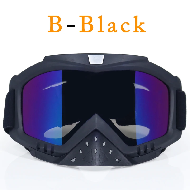 Мотоциклетные очки для мотокросса Gafas Moto Sandproof для верховой езды, мотоциклетные очки Gafas для мотокросса DH, очки для грязного велосипеда - Цвет: B5