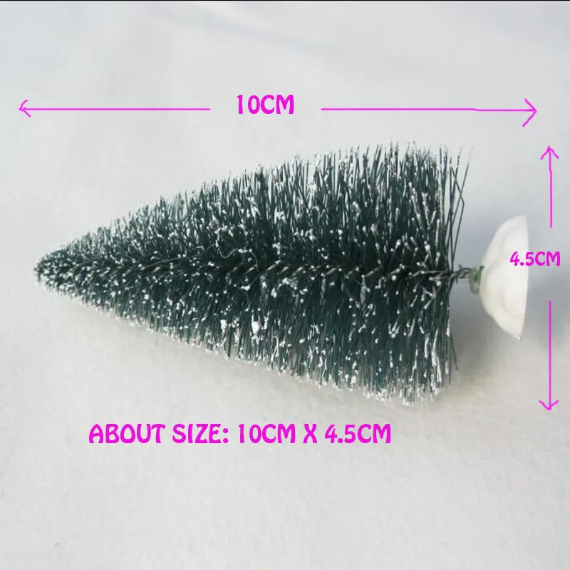 Хорошо! 50 шт. Новогодняя мини елка маленькая сосновая украшение для рабочего