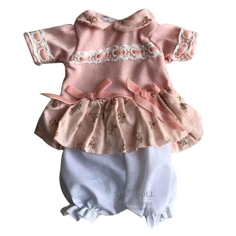 A100 only clothes 15 новейший стиль s 18 дюймов 45 см Reborn Baby Doll Одежда с разными стилями горячая распродажа Рождественский подарок/DIY кукольная одежда лучший подарок - Цвет: A100 only clothes