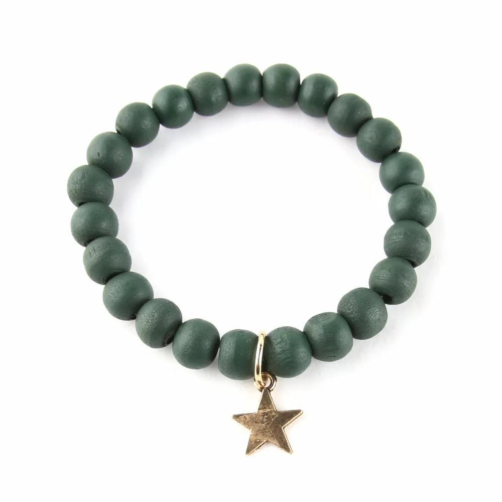 Браслет с деревянными бусинами|bracelets for|beads bracelets for womenbead bracelet |