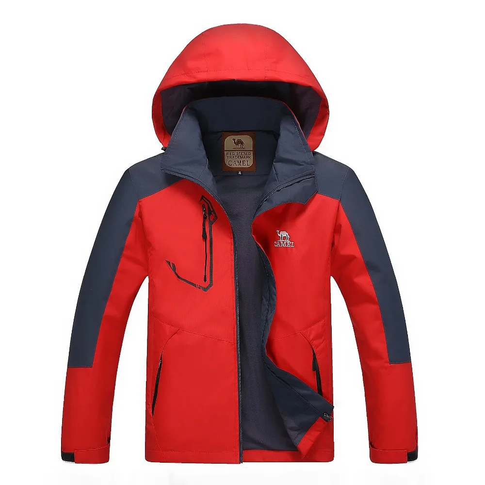 Высокое качество человека PIZEX Водонепроницаемый ветрозащитный бренда Simple куртка