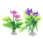 15 см из бусин и жемчужин растения воды лотоса аквариума украшение искусственный цветок, лотос декоративное растение орнамент для аквариума