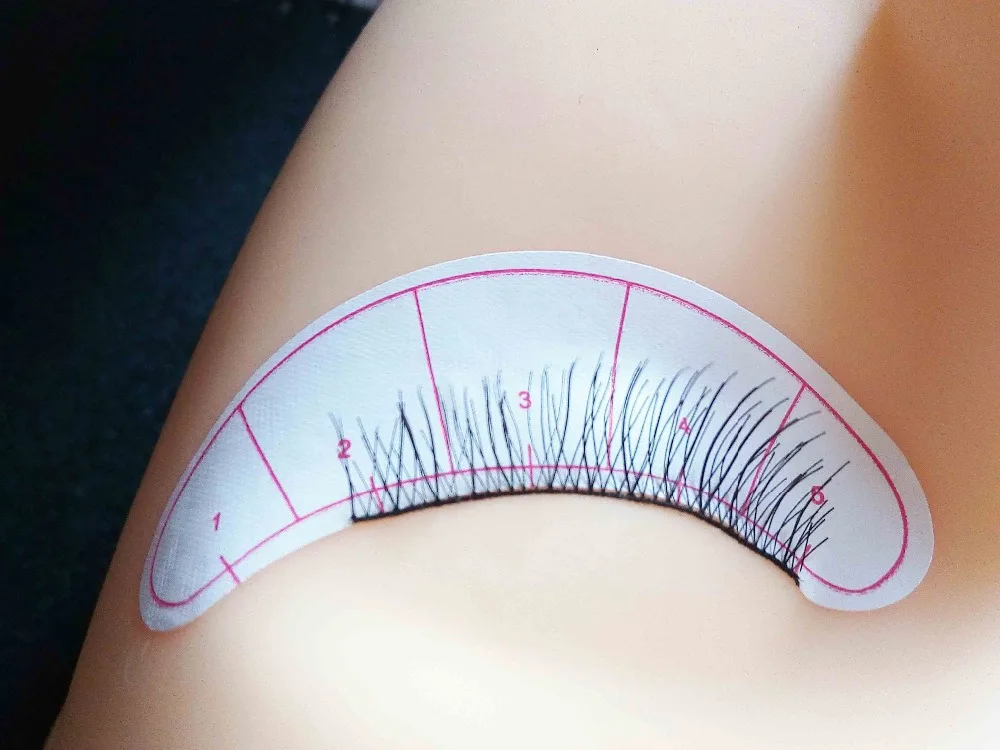 Оптовая продажа 700 пар без ворса пластырь для глаз тонкие гибкие подушечки ресниц