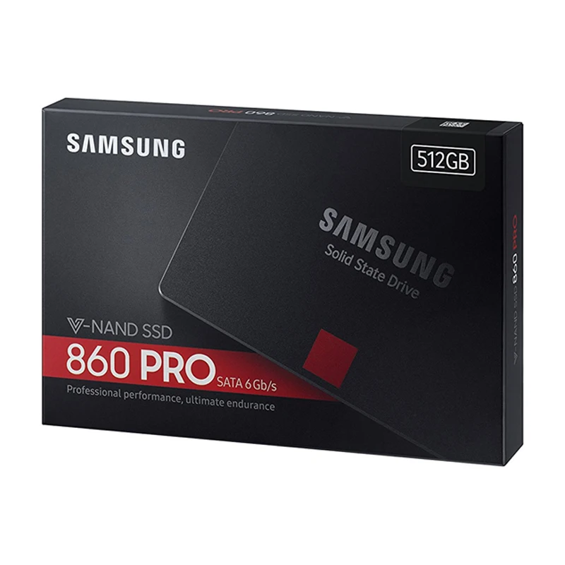 Samsung SSD 860 PRO 2 5 дюймов SATA III Внутренний твердотельный диск 256 ГБ 512 1 ТБ для