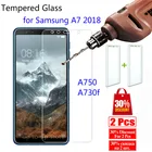 Закаленное стекло 9H для Samsung Galaxy A7 2018 A750, Защитное стекло для экрана Samsung Galaxy A7 2018 a730 A730f, защитная пленка