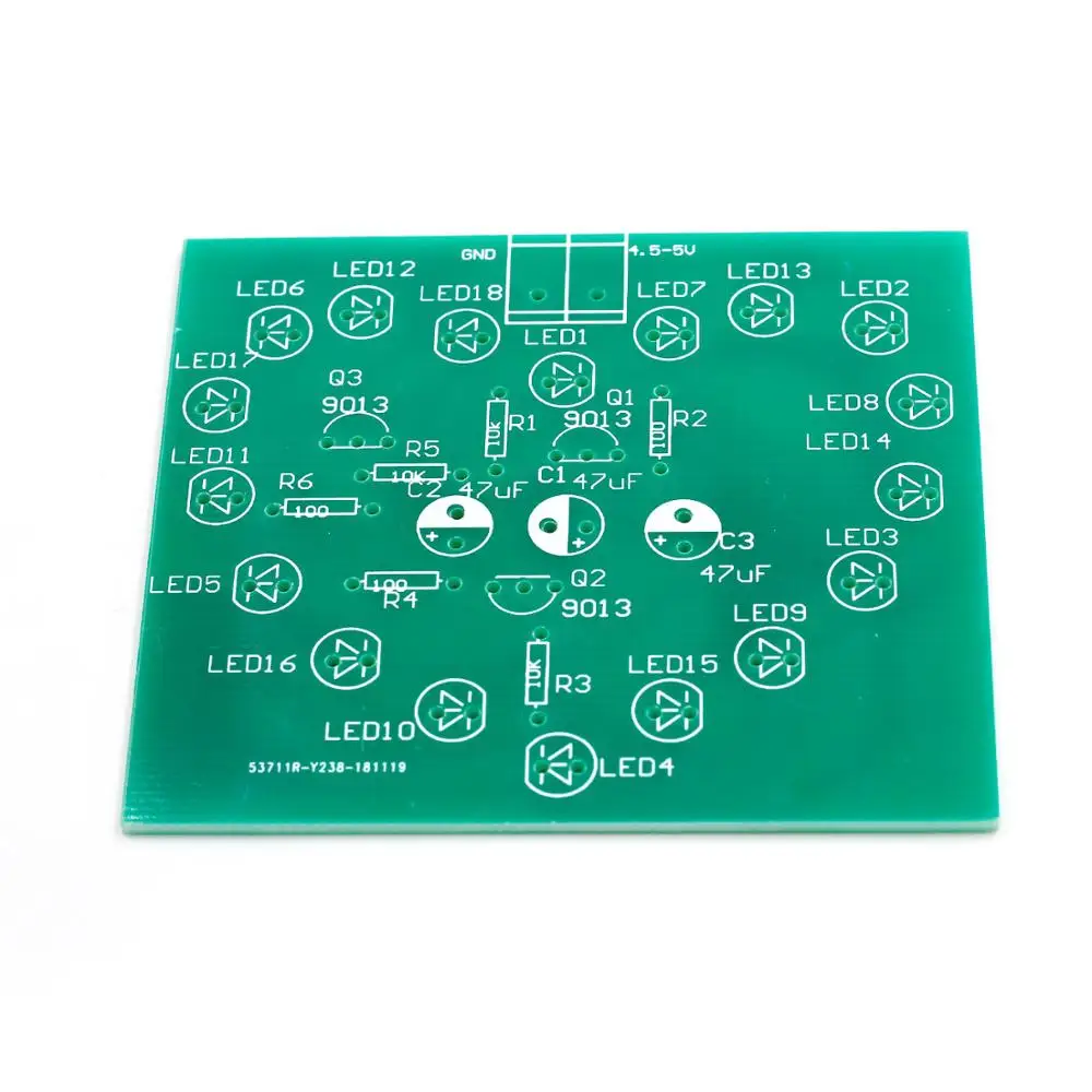 Набор для творчества наборы музыкальных фонарей 18 светодиодов в форме сердца