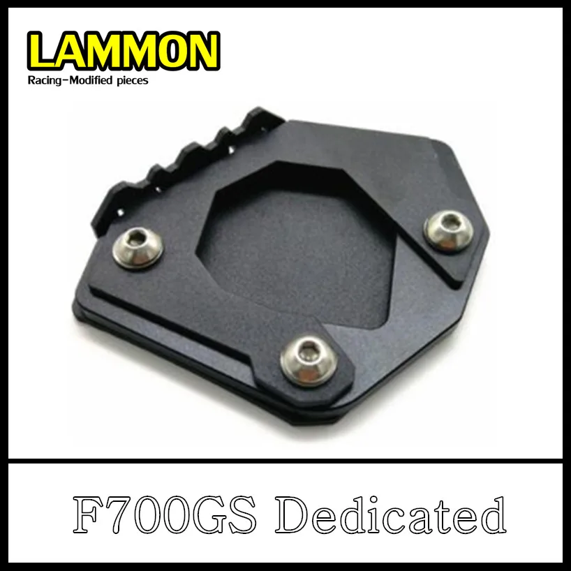 

Motorbike aluminum CNC Kickstand Foot Side Stand Extension Pad Support Plate For BMW F700GS F700 GS