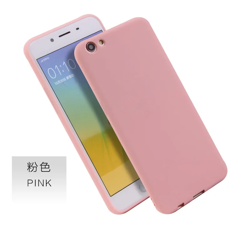 500 шт./лот ТПУ гелевый Чехол чехол для OPPO R9 леденец Пудинг мягкий телефон Funda
