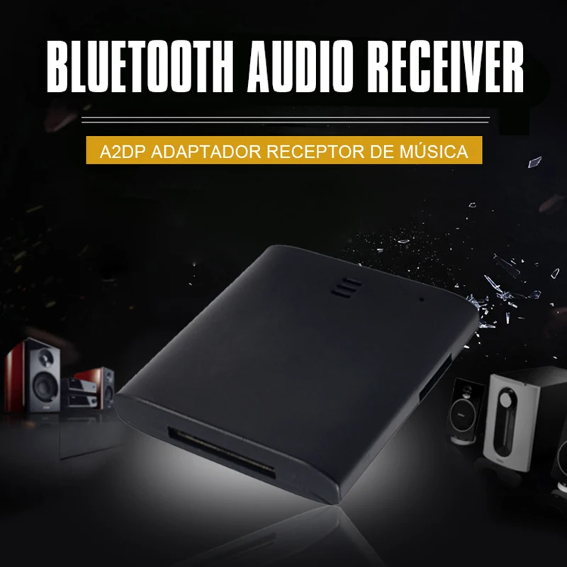 Лучшие предложения 1 шт. Bluetooth A2DP адаптер музыкальный приемник для iPod iPhone 30-Pin Doca