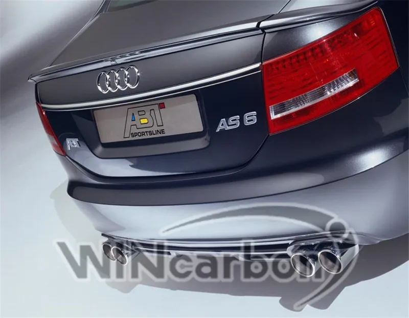 RS6 Тип 3 шт. багажник загрузки спойлер для AUDI A6 C6 2007-2011