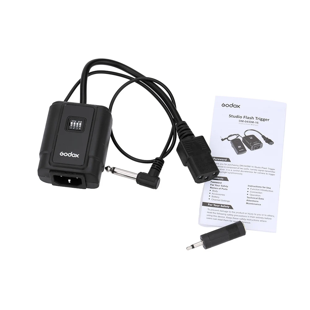 Новый беспроводной профессиональный студийный триггер Godox для вспышки 16 каналов