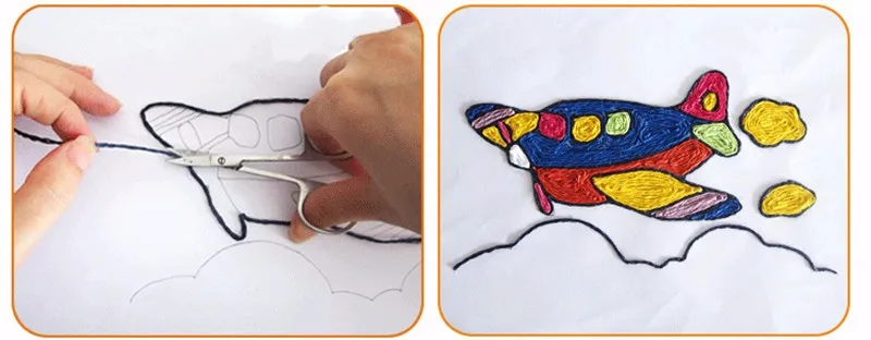 30 м/лот многоцветный Бумага Шнуры Веревки темы DIY ремесла детского сада детская игрушка домой декоративные аксессуары