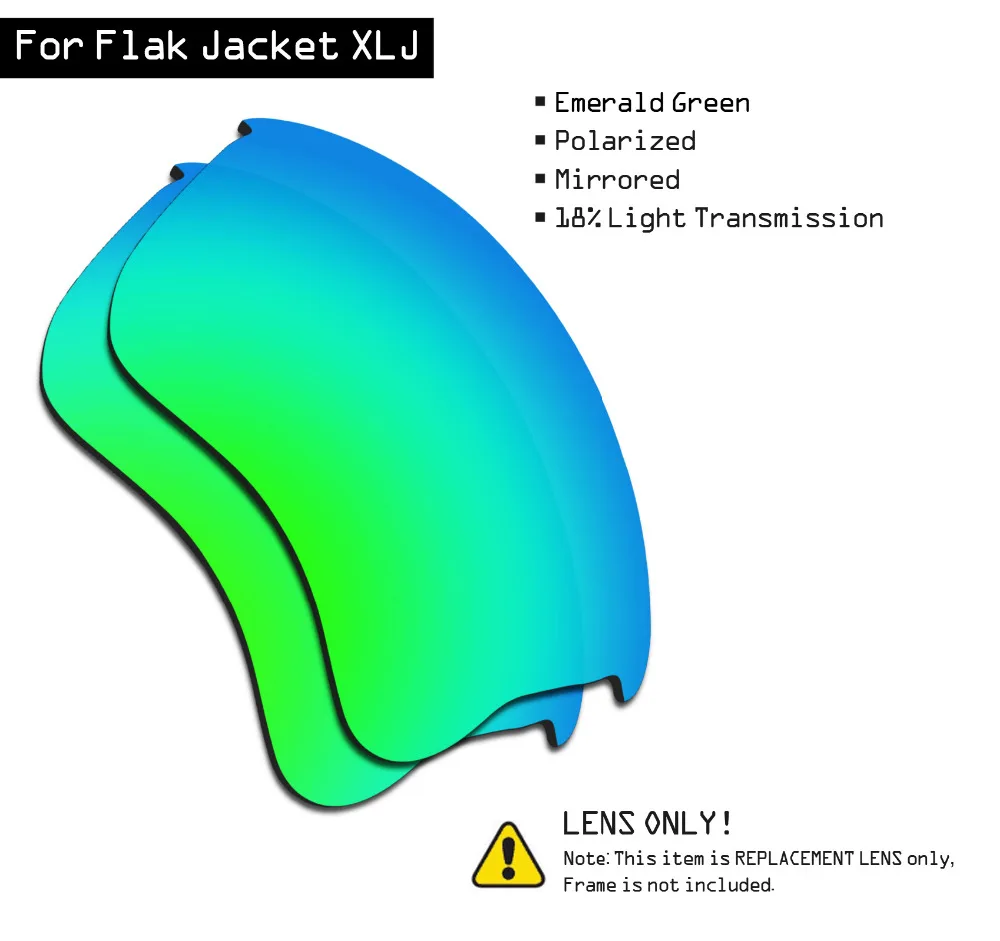 Поляризованные солнцезащитные очки SmartVLT Сменные линзы для Oakley Flak Jacket