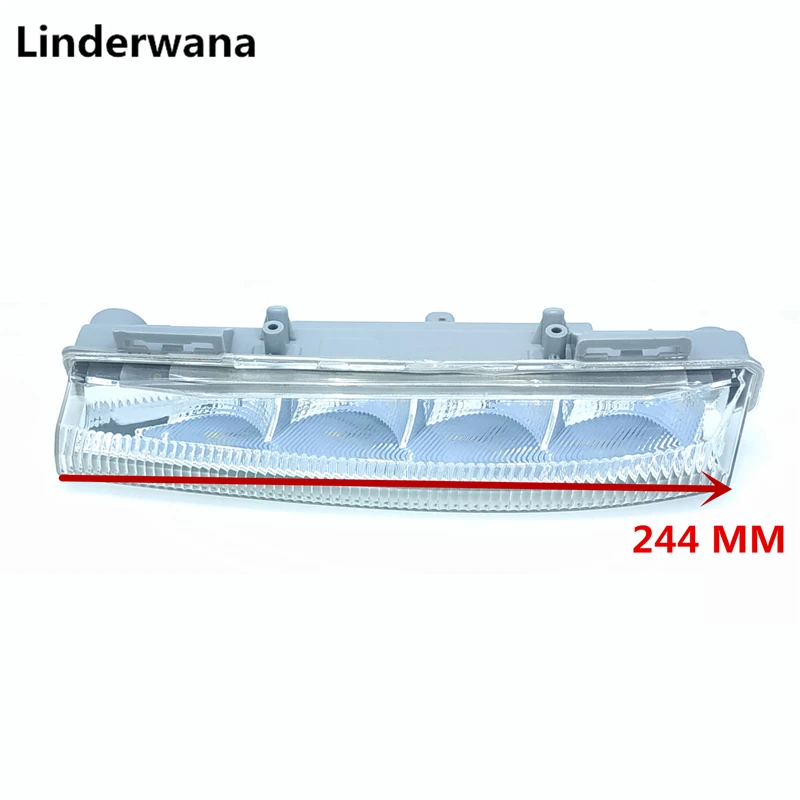 Для MERCEDES BENZ W204 07 14 C63 AMG светодиодный Противотуманные фары DRL 204 906 89 00 90 00|Фара для