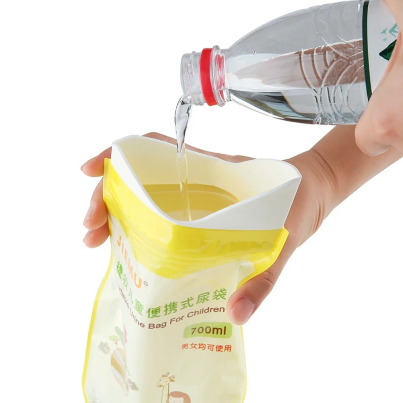 700 мл Детские Портативные мочи сумка автомобиль одноразовые унисекс активный