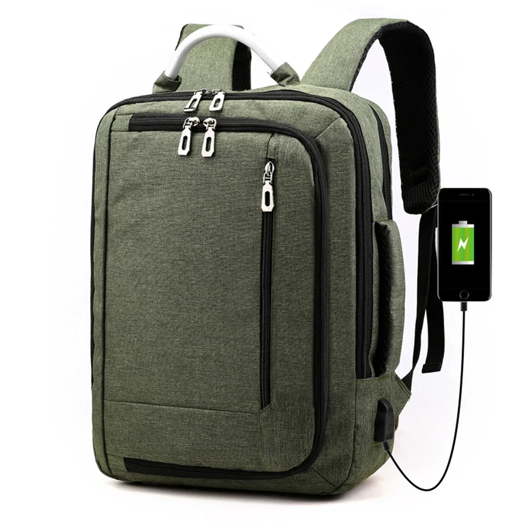OCARDIAN, модный мужской рюкзак для ноутбука, usb зарядка, рюкзаки для компьютера, повседневные стильные сумки, большая мужская деловая дорожная сумка 6J12