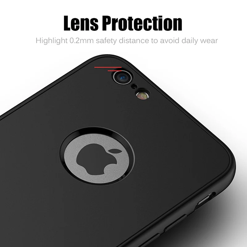 Чехол MOUSEMI для iPhone 6 6s 8 7 Plus x роскошный мягкий чехол на 360 градусов с полным