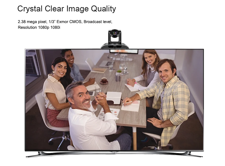 Tenveo 1080p60fps Full HD PTZ камера HDMI видео вызов 20X зум USB 3,0 HDMI выход поток веб-камера+ Bluetooth громкая связь