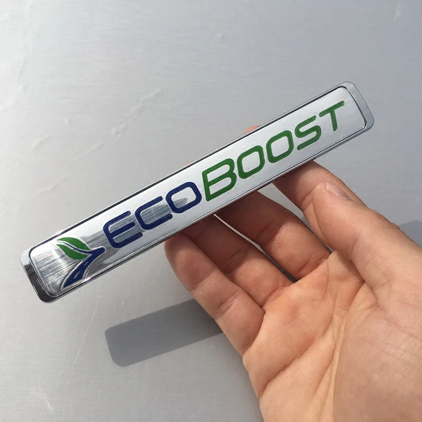 1 шт. 3D ABS Ecoboost эмблема значок спортивный автомобиль стикер хромированная