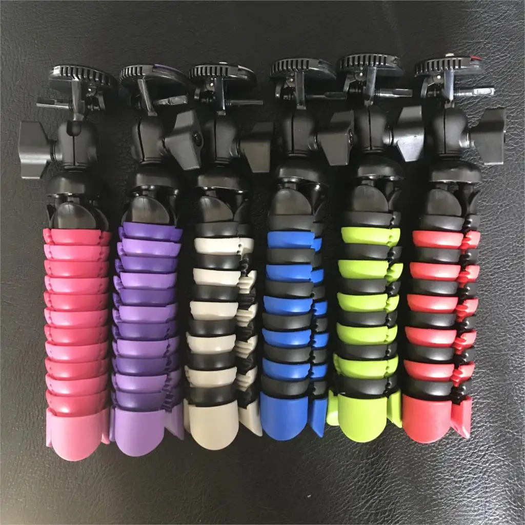 100 шт. Гибкий Мобильный мини-штатив с осьминогом Gorillapod для iPhone, GoPro, Canon, Nikon, sony, Настольный Штатив с зажимом