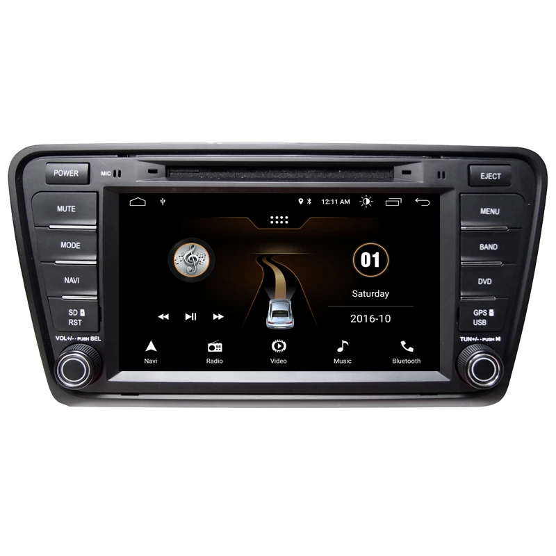 8 &quotHD сенсорный экран 1024*600 Android 7 1 автомобильный dvd плеер GPS навигационная система