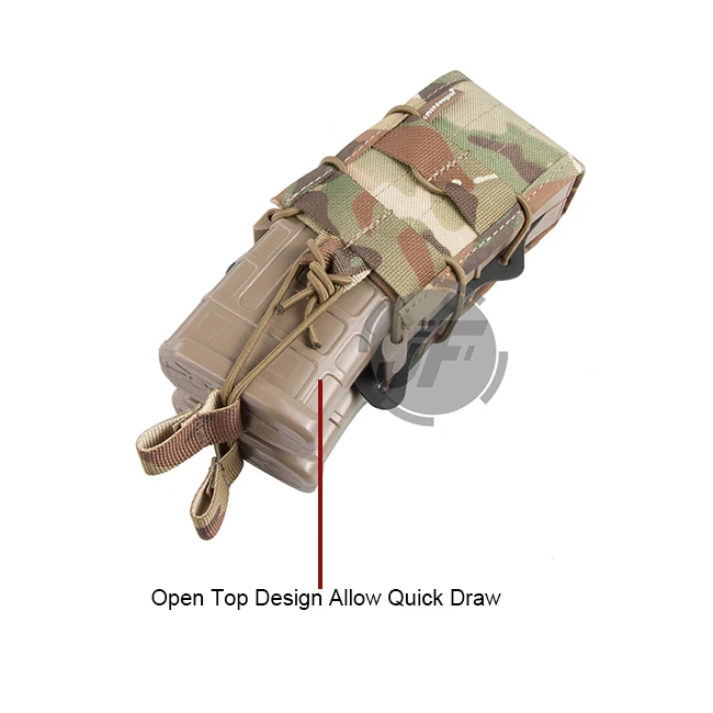 Emerson двойная винтовка модульная 5,56 M4 M16 AR15 SR52 P-MAGS M1A1 G3 подсумок Emersongear MOLLE большой емкости Mag Перевозчик