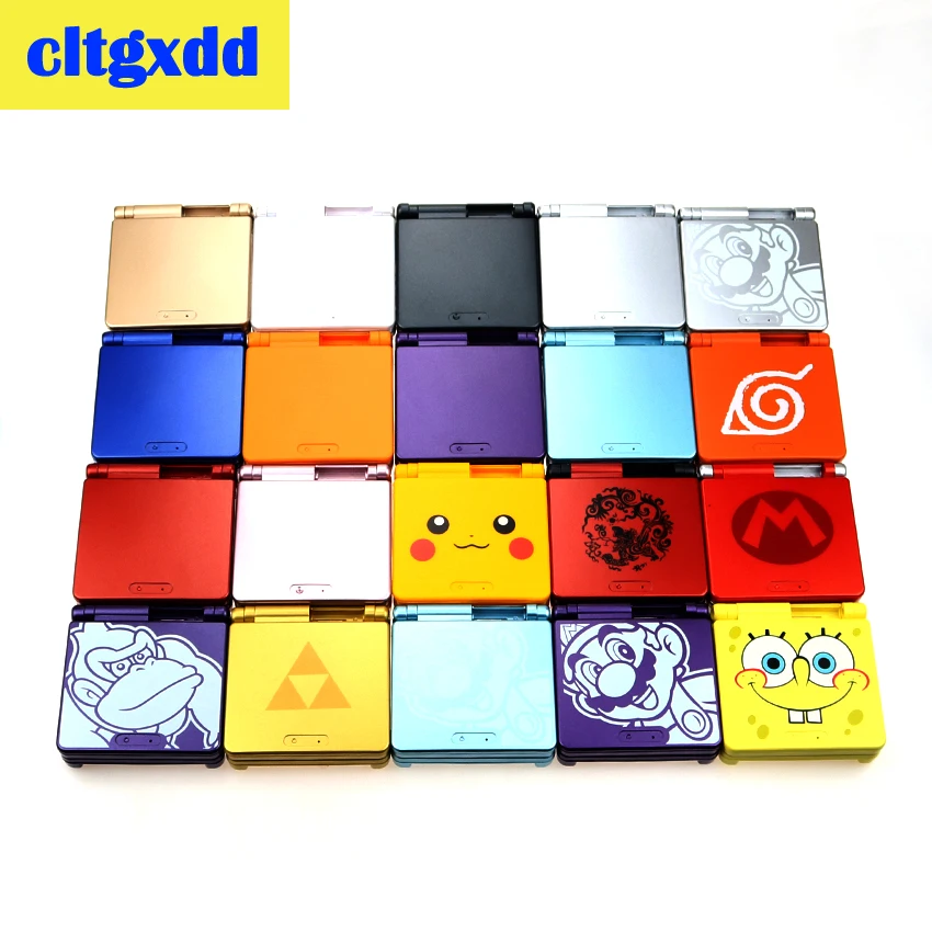Чехол cltgxdd для Nintendo Gameboy Advance SP с мультяшным рисунком полная замена корпуса чехол