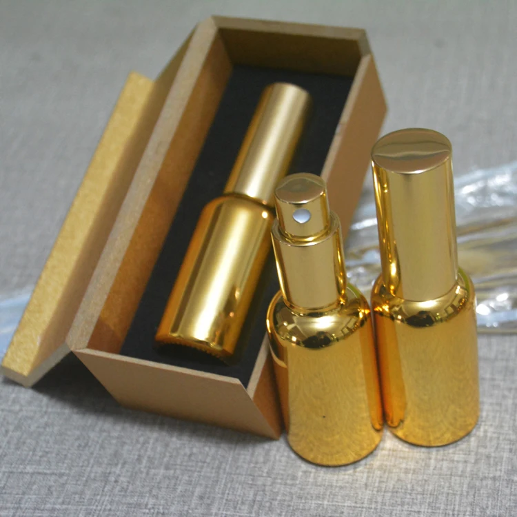 4 шт. 30 мл позолоченный распылитель с деревянной коробкой | Красота и здоровье
