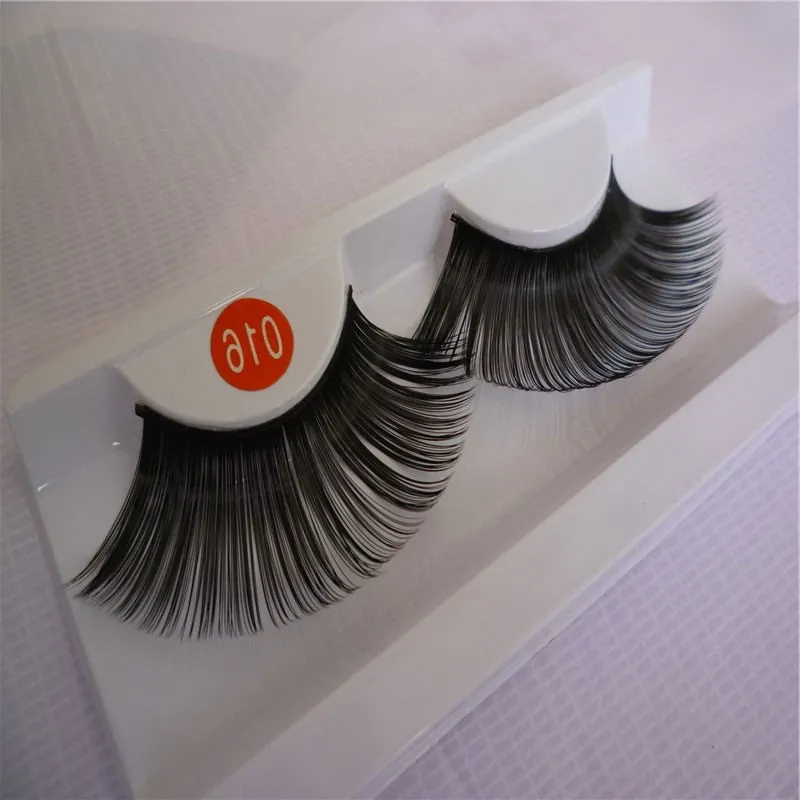 1 пара модные натуральные длинные накладные ресницы сценические толстые