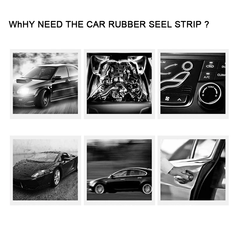 Автомобильные дверные уплотнительные полосы стикер s багажник звукоизоляция