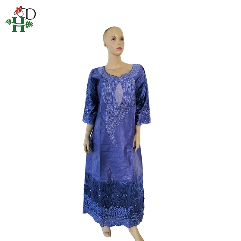 H & D африканская женская одежда кружевные платья Женская vestido africano Платье женское