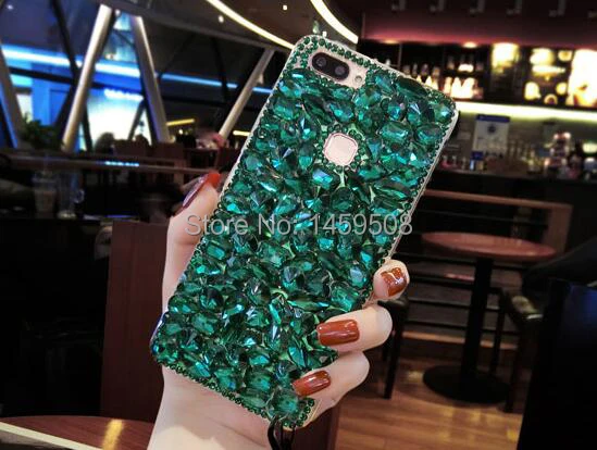 Для OPPO R7 R7S R9 R9S R11 R11s R15 плюс A37 A39 A57 A59 A71 A77 A83 F1 F1s F3 f5 полный горный хрусталь случае