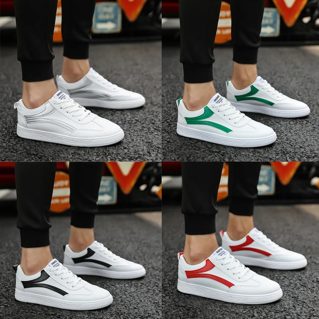

SAGACE Hot Sale Men's Student Leisure Shoes All-Matching Small White Shoes Board Shoes Small Fashion brand New high quality 2020