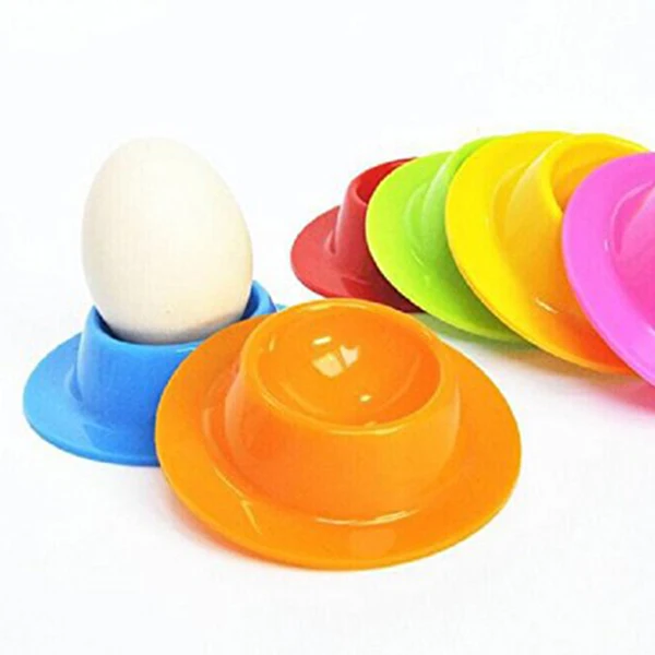 RODE набор из 4 силиконовых чашек для яиц цвета кухонные силиконовые чашки