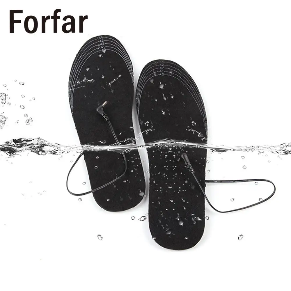 Зимние Стельки С Подогревом 5 В/2 А около 50 градусов стираемые Эва Электрический
