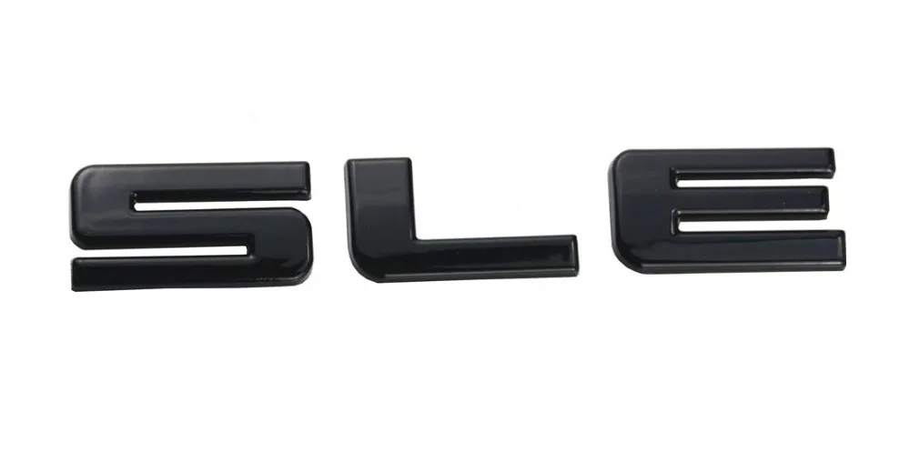1X SLE буквы заводская табличка эмблема значки для Chevrolet Cruze Silverado Sierra