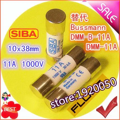 F15B + F17B Fluke миллионов предохранитель 1000 В 11A Замена DMM B 11A|fuse tube|tube fuse1000v fuse |